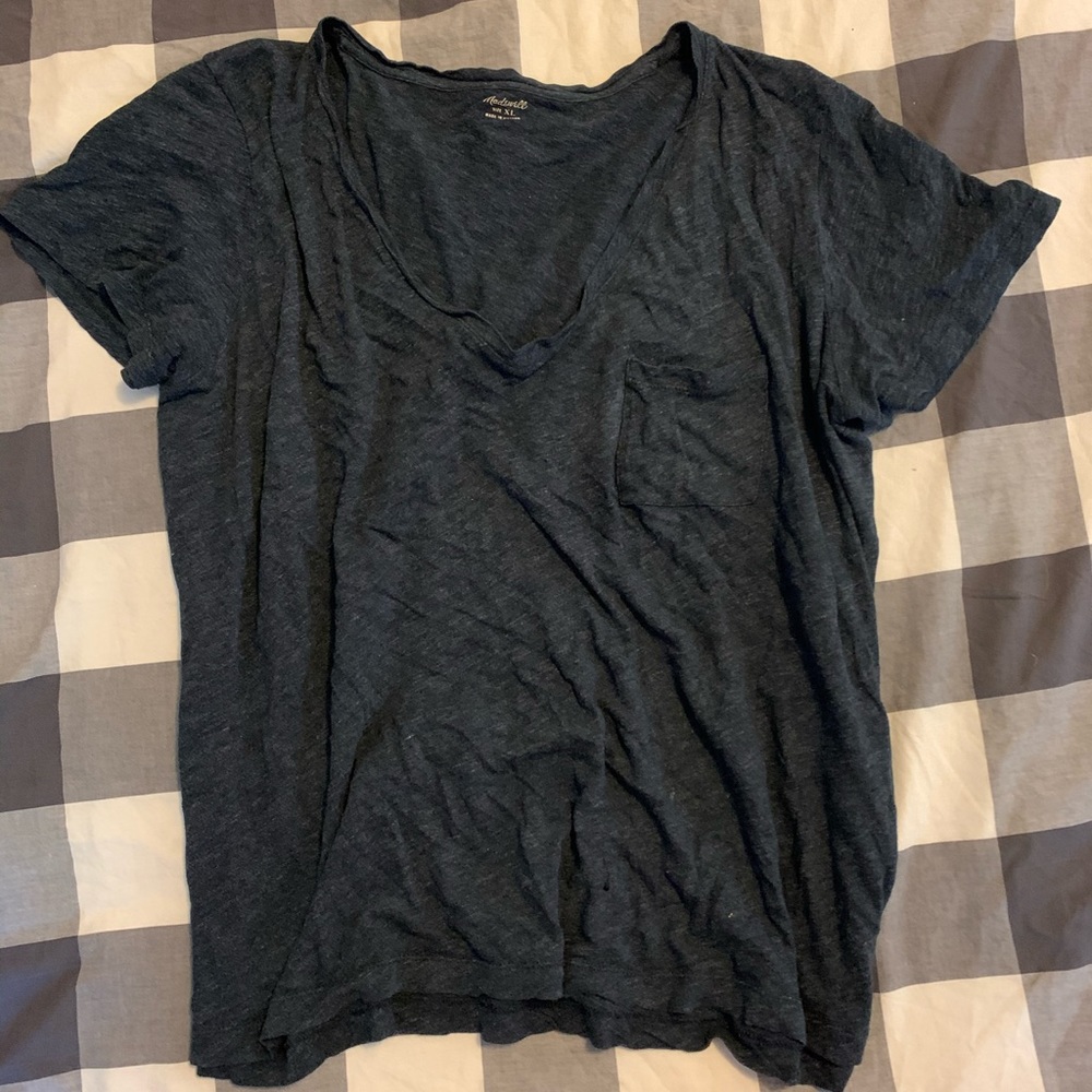 Blue made well tee shirt